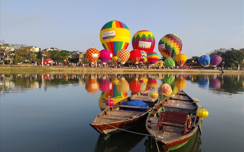 quảng trường sông hoài hội an
