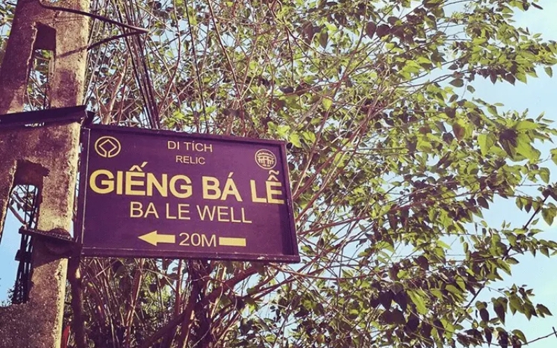 Giếng Bá Lễ Hội An