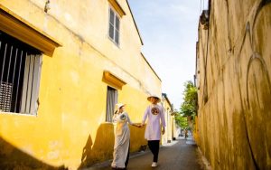 hẻm vàng Hội An