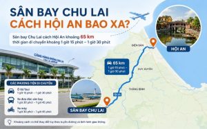 Sân bay Chu Lai cách Hội An bao xa